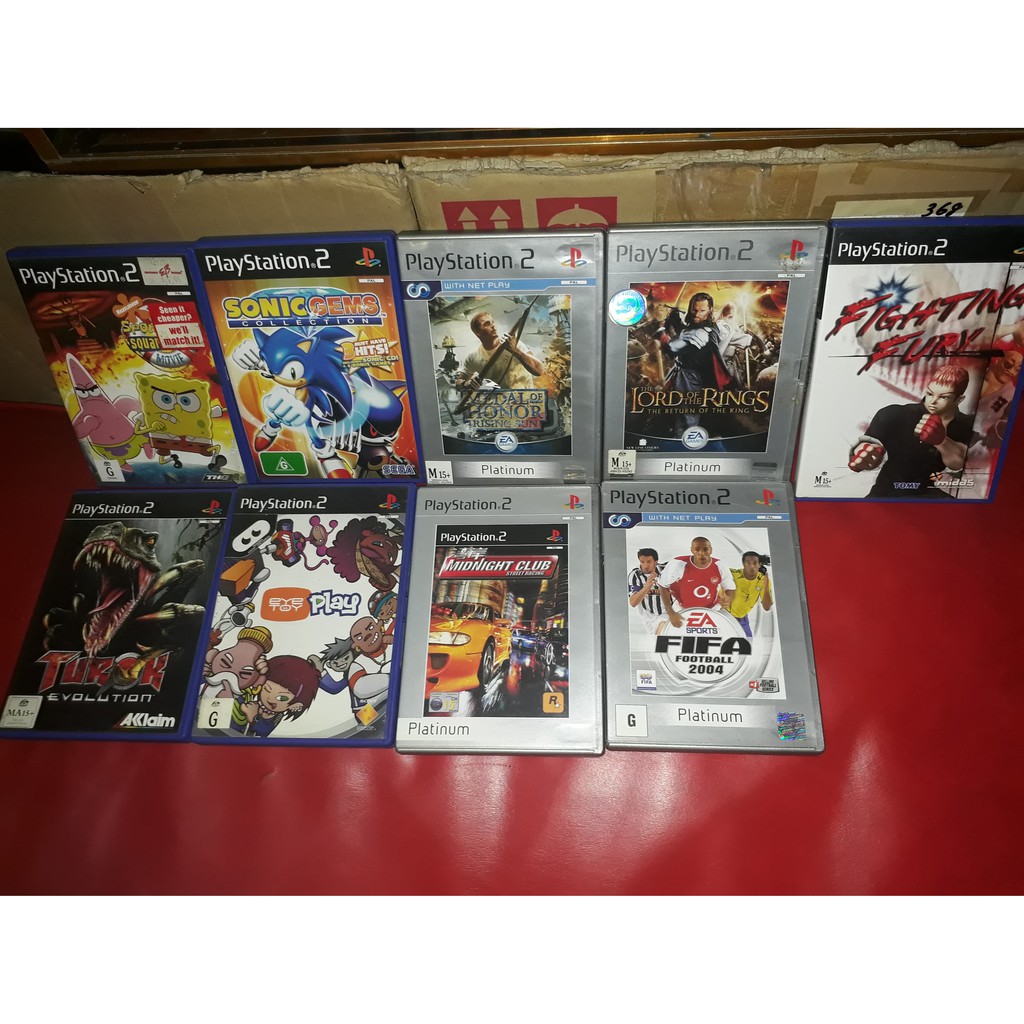 sony 2 games