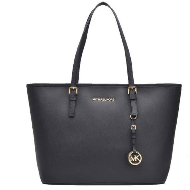 michael kors plain black bag