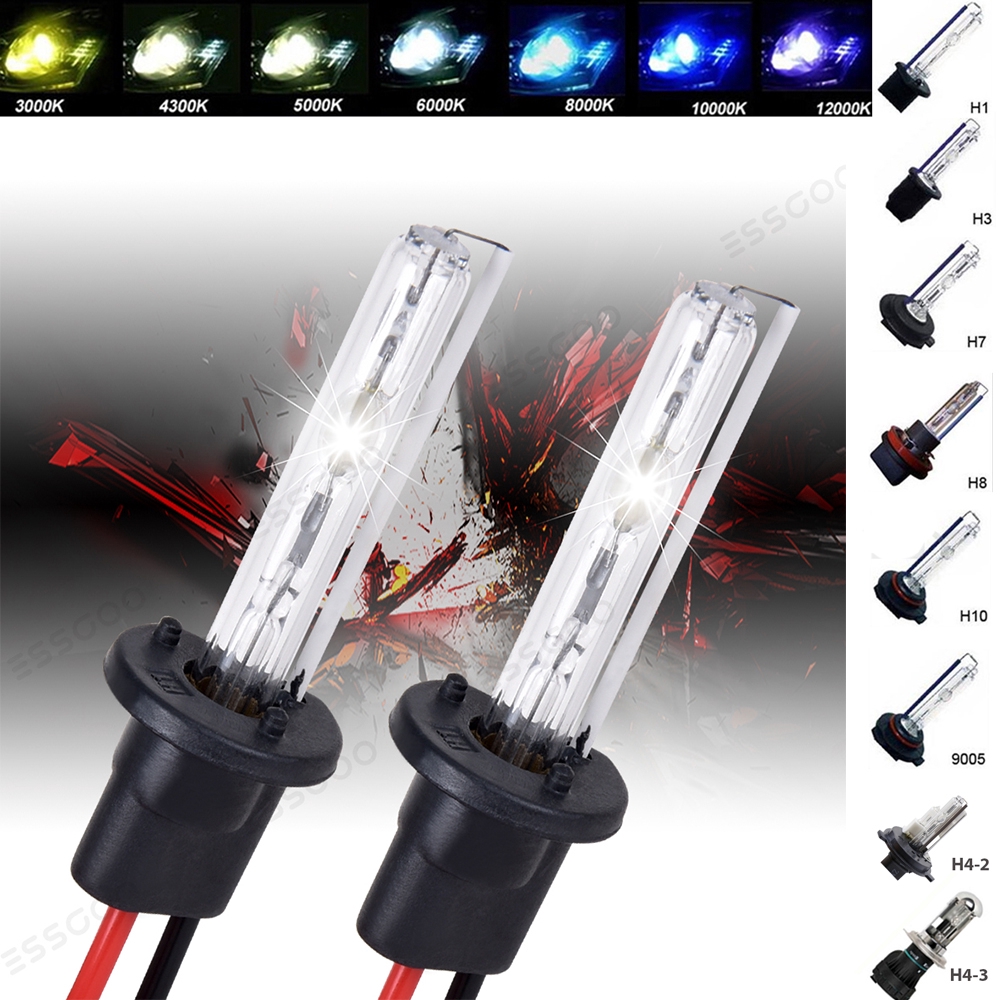 Innovited H1 3000K HID Xenon Bulb x 1 pair bundle with 2 x 55W Canbus Error Free Performance Digital Ballast Golden Yellow 