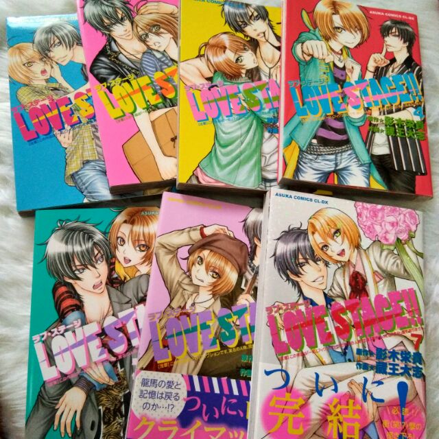 Onhand Love Stage Vol 1 7 Complete Set Yaoi Bl Manga Shopee Philippines