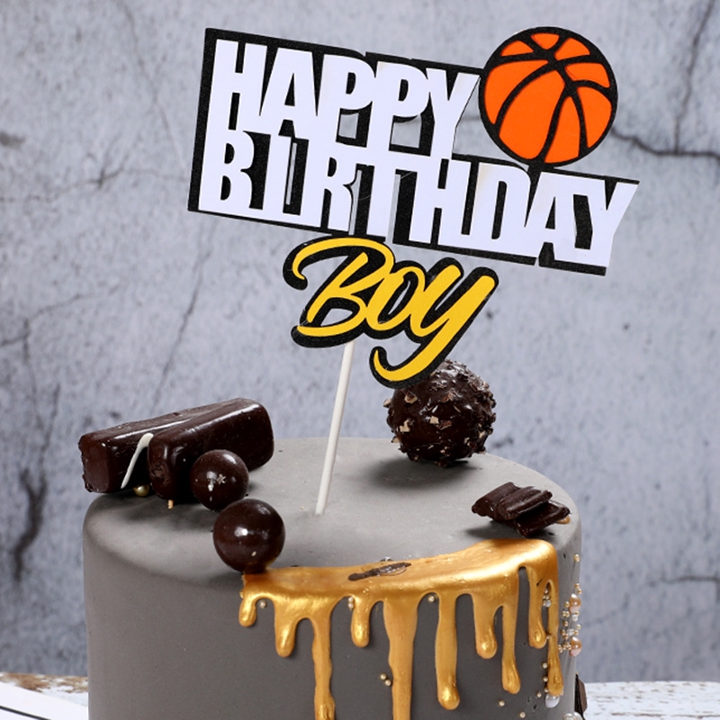 Nba Basketball Soccer Football Sneakers Themed Cake Toppers For Cake Decoration Shopee Philippines