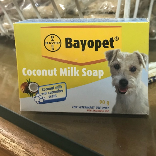Bayopet Coconut Milk Dog Soap 90g Shopee Philippines