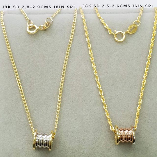 bvlgari necklace gold price