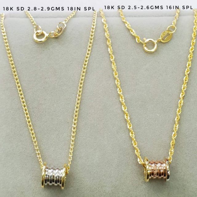 bulgari gold necklace price