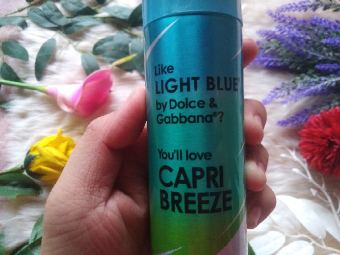 D&G Light Blue by Designer Imposters CAPRI BREEZE Body Spray  oz |  Shopee Philippines