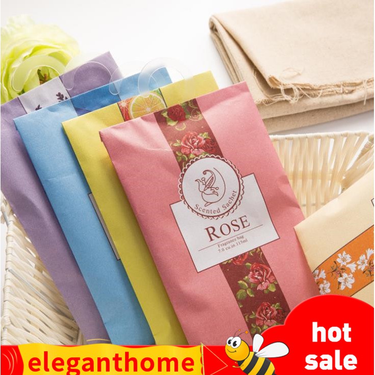 Wardrobe Hanging Fragrance Aroma Bag Drawer Sachet Air Fresh
