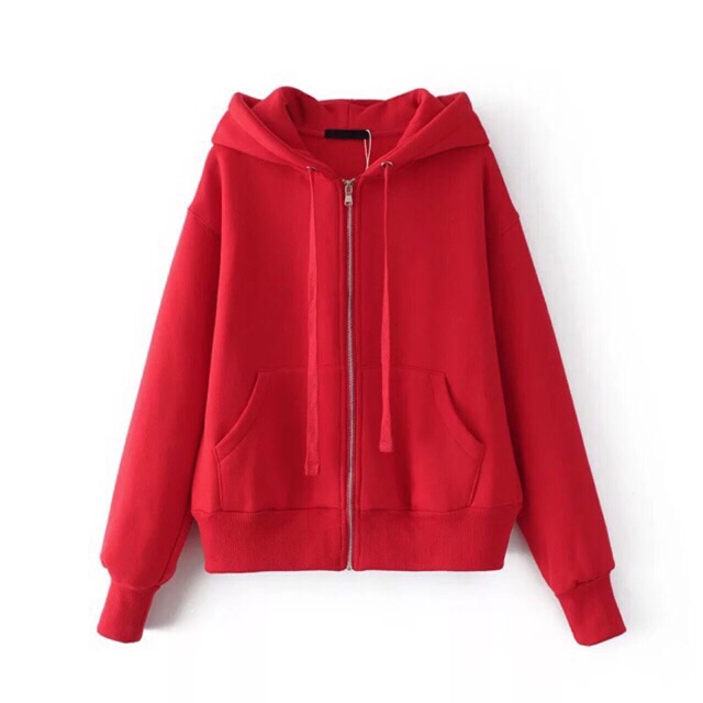 red jacket hoodie