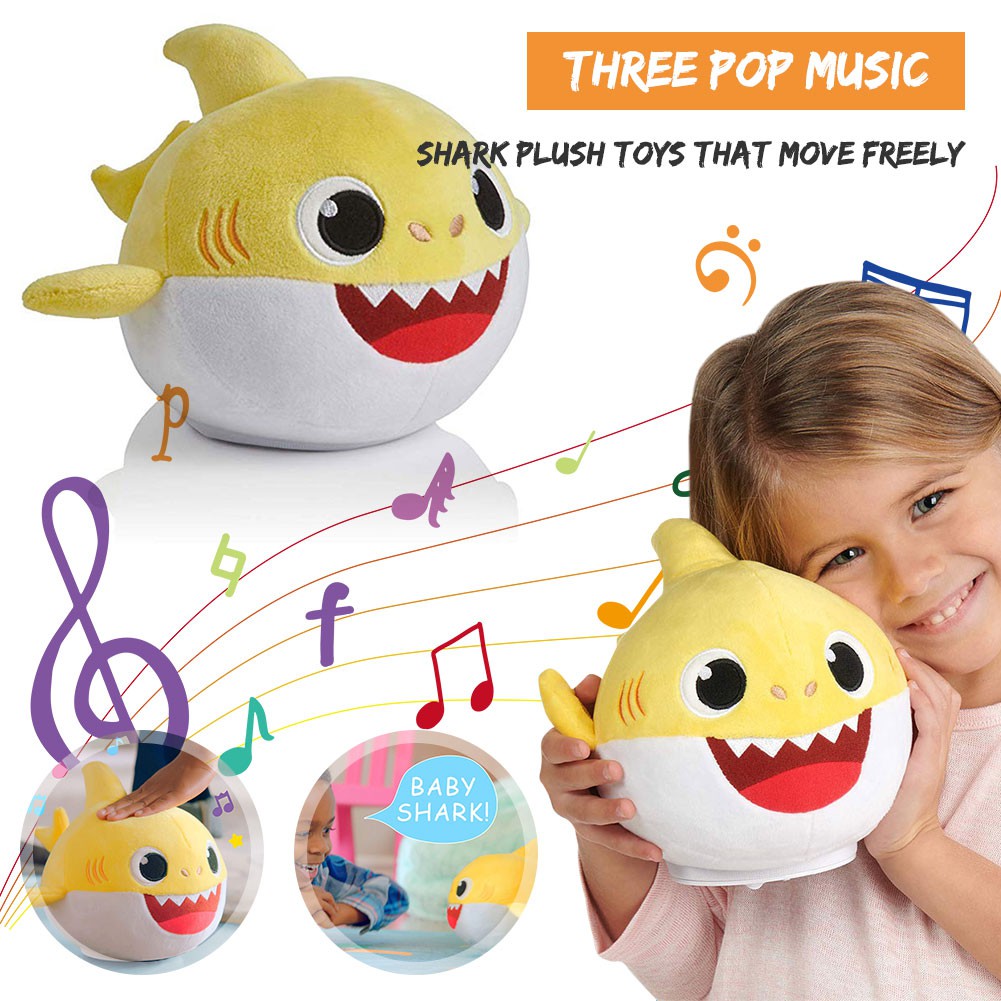 baby shark musical plush toy