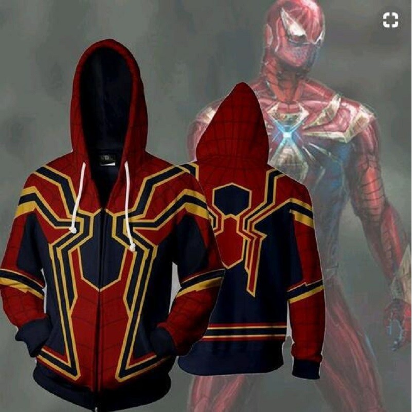 infinity war iron spider hoodie