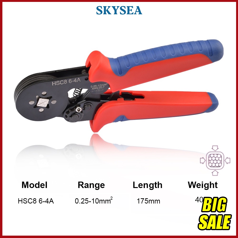 Crimping Tool Wire Stripper Crimp Connector Crimper Crimping Pliers ...