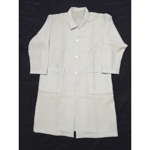 Laboratory gown Coat Long Sleeve Lab Coat White Coat lab gown white ...