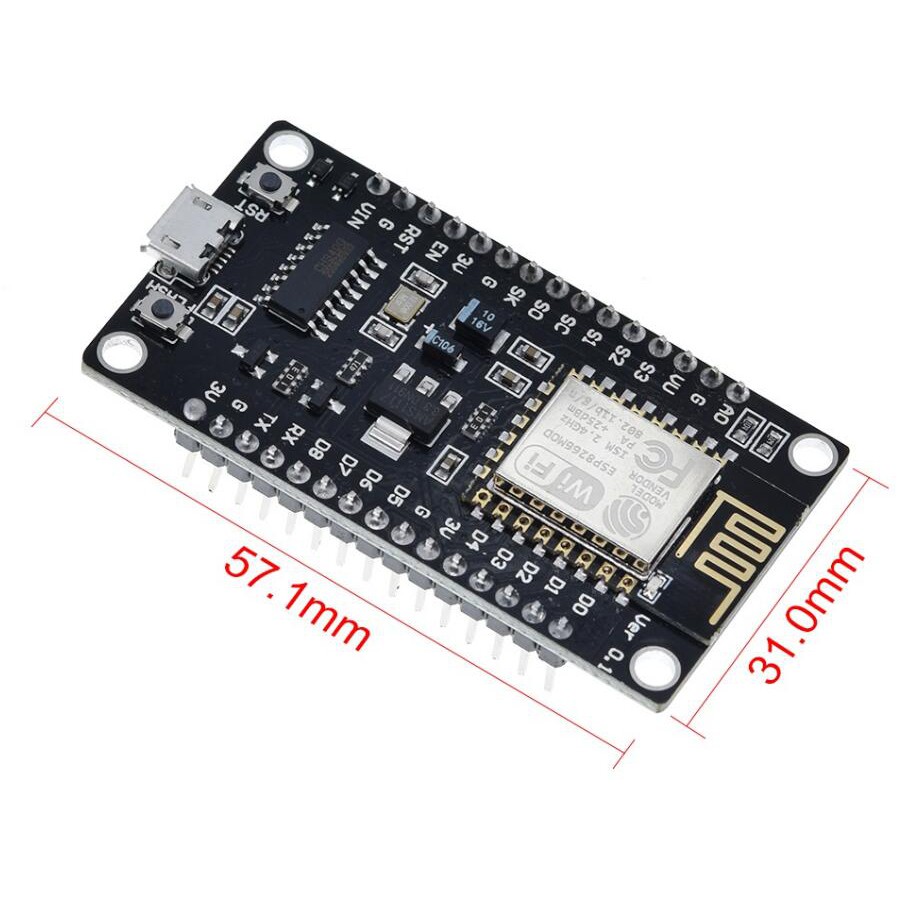 Nodemcu Node Mcu Base Esp8266 Testing Diy Breadboard Basics Tester 