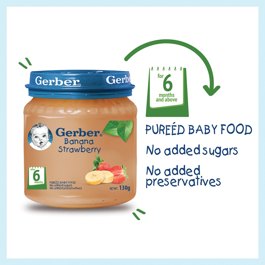 gerber banana strawberry