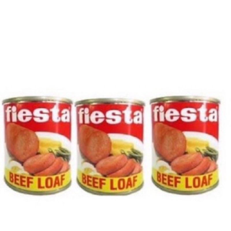 Fiesta Beef Loaf 215 Grams 1 Box 48 Pcs Shopee Philippines