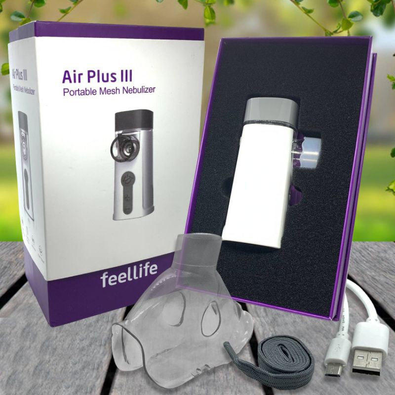 Portable Nebulizer (HIGH QUALITY) with complete set by FEELLIFE AIR
