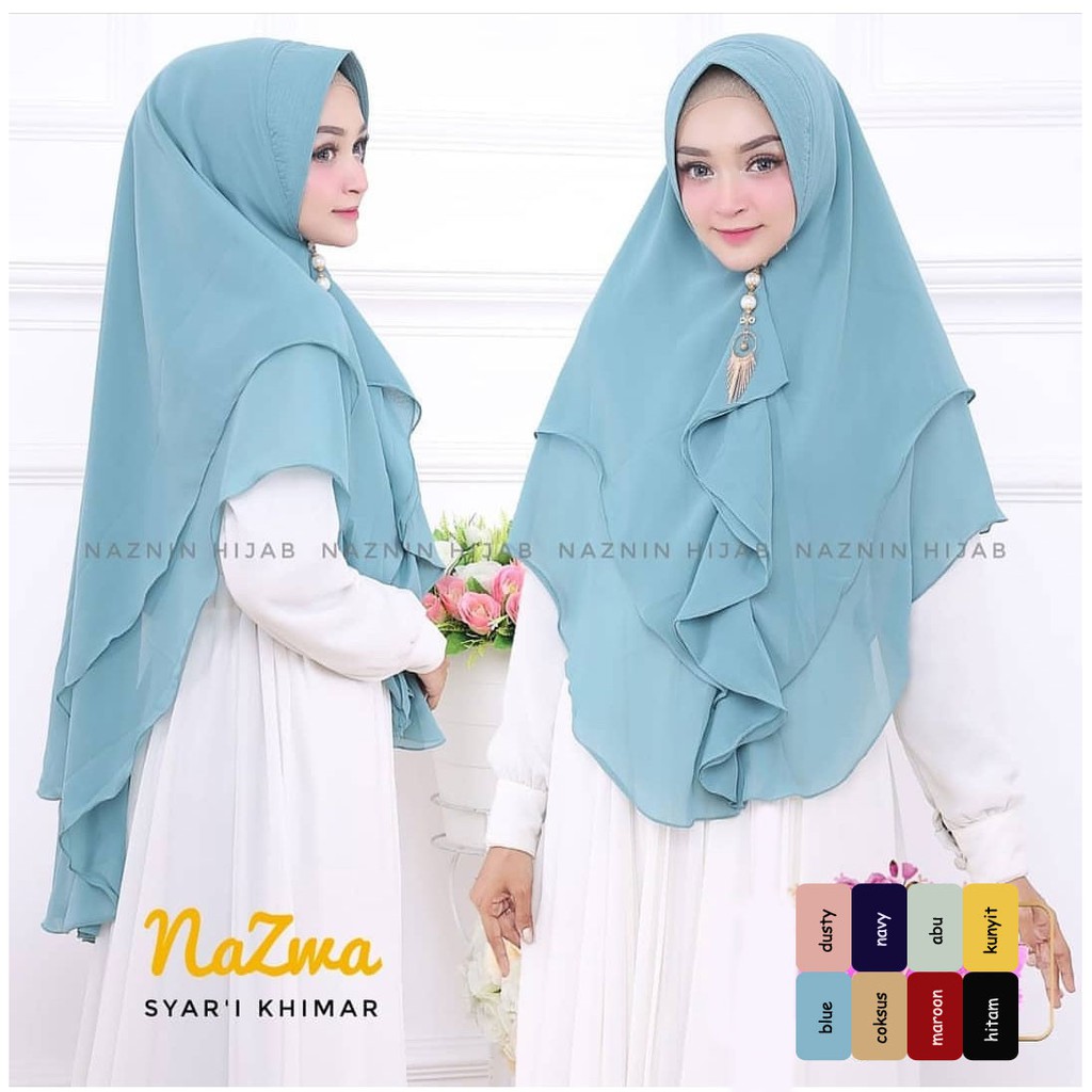 Khimar Syari Haruka Hijabstyle Hijab Syari Shopee Philippines