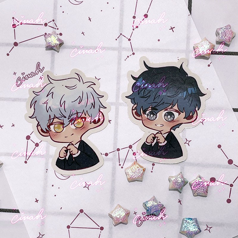 Aesthetic Cherry Blossoms After Winter Bl Yaoi Manhwa Webtoon Glossy Sticker Shopee Philippines