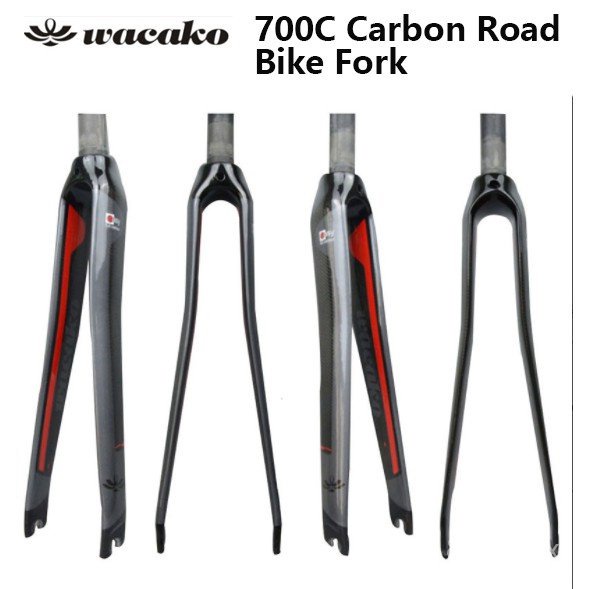Wacako Road Bike Fork 700C Cycling Rigid Fork Bicycle Bicycle Front