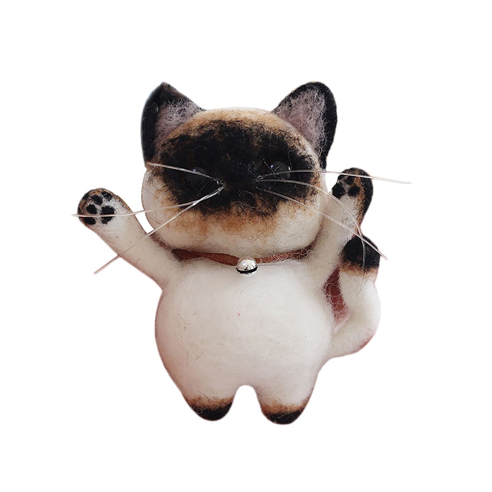 AURAFUL Animal Needle Felting Kit, Wool Needle Felting Beginner Kits