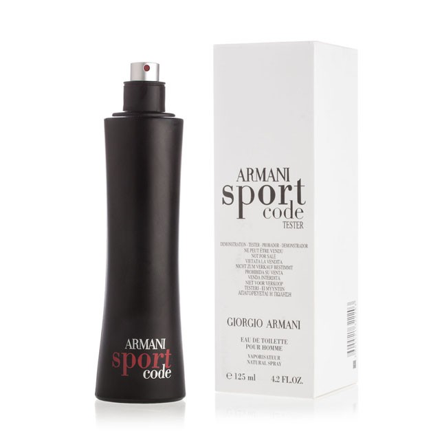 armani sport code tester