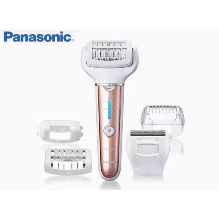 PANASONIC Epilator & Shaver With 5 Attachments, Gentle Wet/Dry Hair