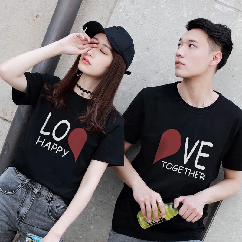 korean couple shirt design