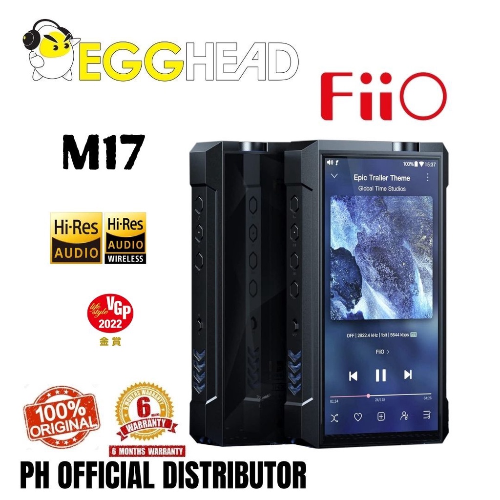 FiiO M17 Music Player MP3/MP4 Portable Desktop High Resolution