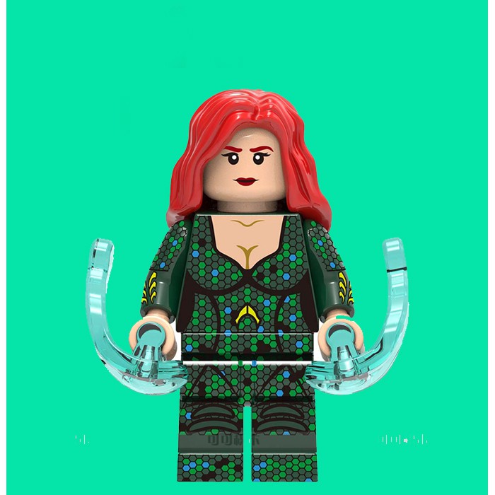 Lego Compatible Mera DC Aquaman Blocks Minifigures | Shopee Philippines