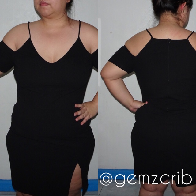 plus black dress