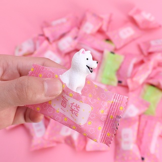 Cute Mini Simulation Animal Blind Box Toy New Independent Packaging Bag Bunny Duck Puppy Kitten Miniature Model Ornaments
