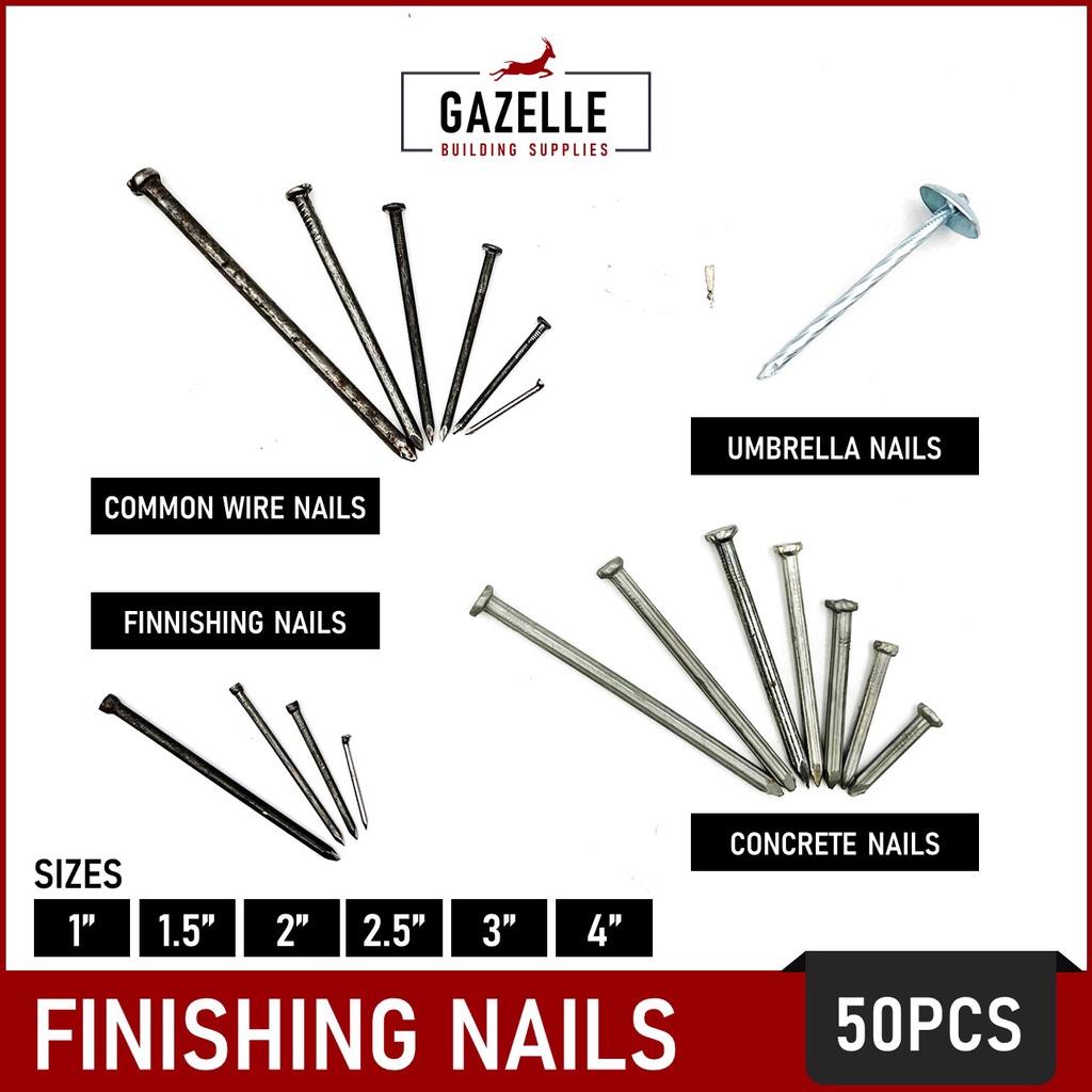 Common Wire Nails / Finishing Nails / Concrete Nails / Umbrella Nails