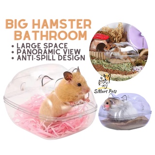 Big Hamster Clear Bathroom Panoramic View (Available in 2 sizes)