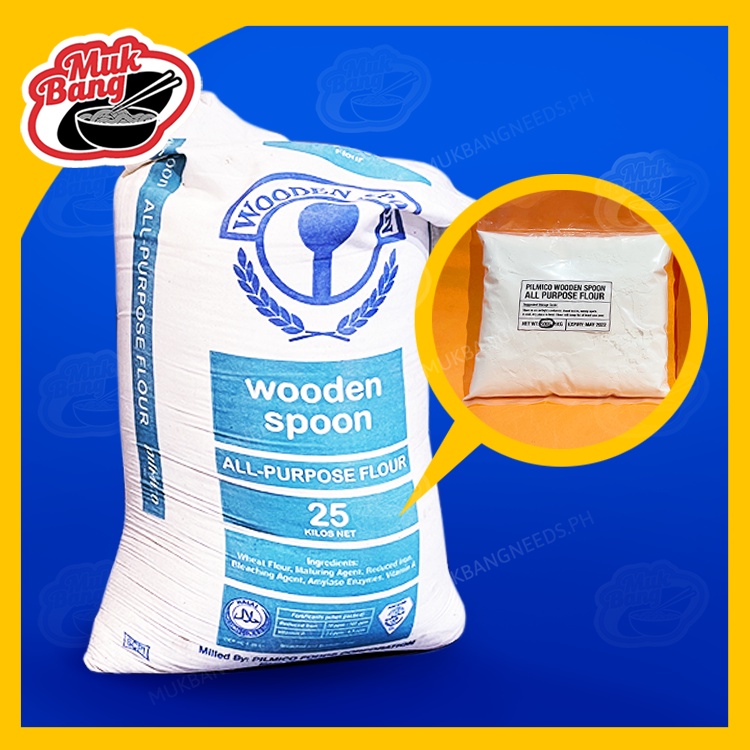 All Purpose Flour by Pilmico Wooden Spoon 500g / 1kg | Shopee Philippines