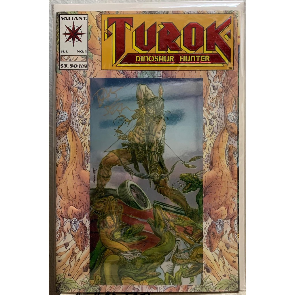 Valiant Comics: Turok: Dinosaur Hunter #1 Signed by Bart Sears | Shopee  Philippines