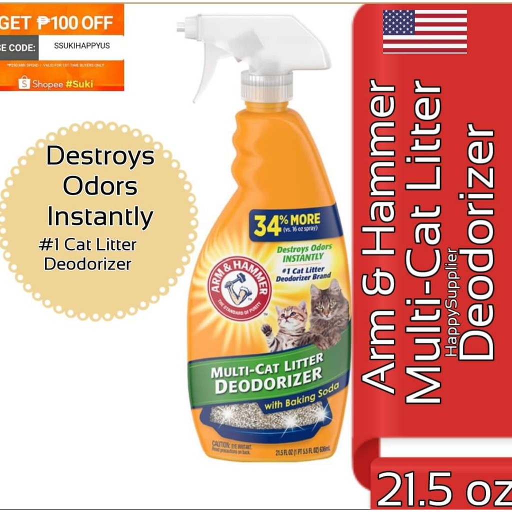 arm and hammer litter deodorizer spray