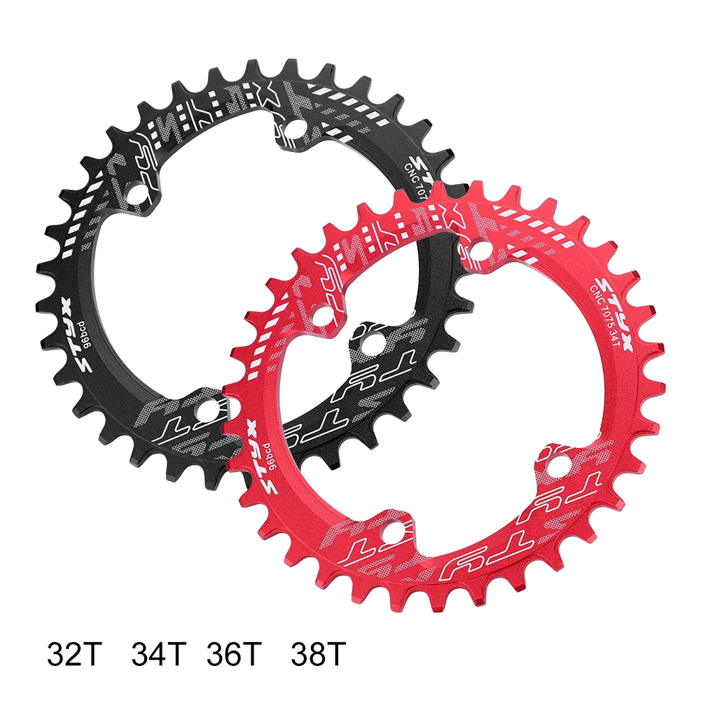 Outbit Bicycle Chainring-BCD 96MM Narrow Wide Chainring Single Chain Ring for M6000 M7000 M8000