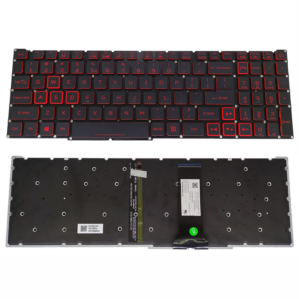 laptop keyboard LG5P for Acer Nitro 5 AN515 54 AN51554 Nitro7 Nitro 7