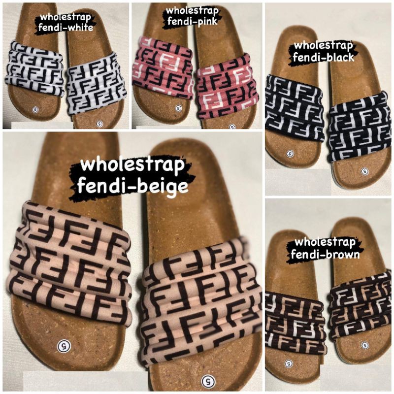 fendi birkenstock sandals