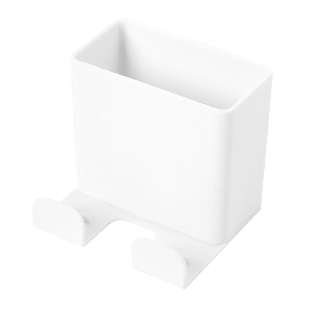 Wall Mounted Holder Storage Box Remote Control Mobile Phone Plug Organizer #8Y