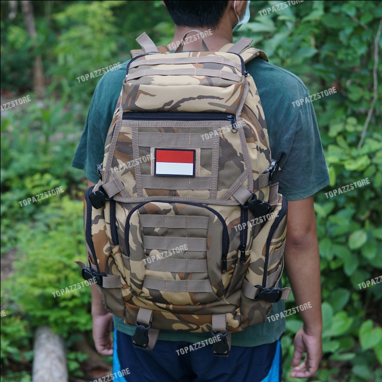 Army Loreng Bag TNI Army Backpack Laptop Back Tactical Police Military