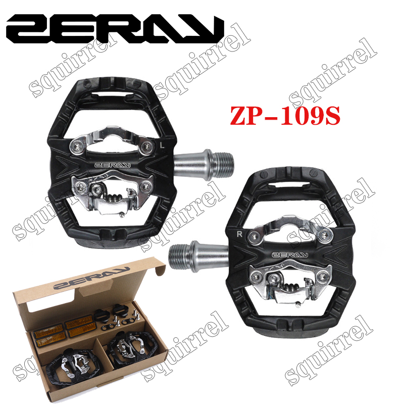 ZERAY Cleat Pedal Mountain Bike MTB Clipless Pedals Self-locking Pedals for Shimano SPD Pedals 