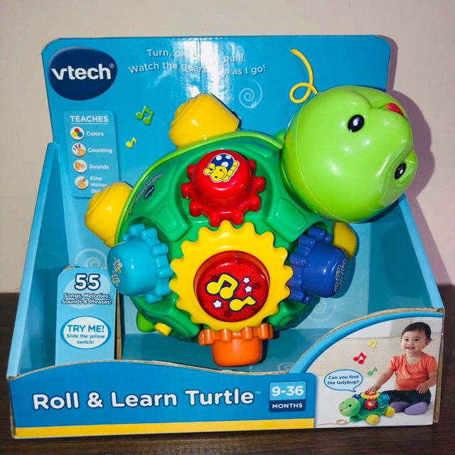 vtech roll & learn turtle