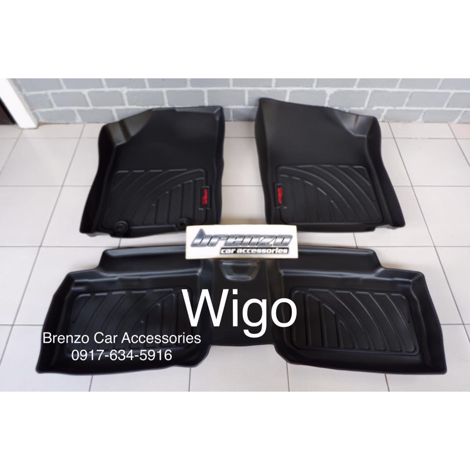 toyota wigo deep dish matting