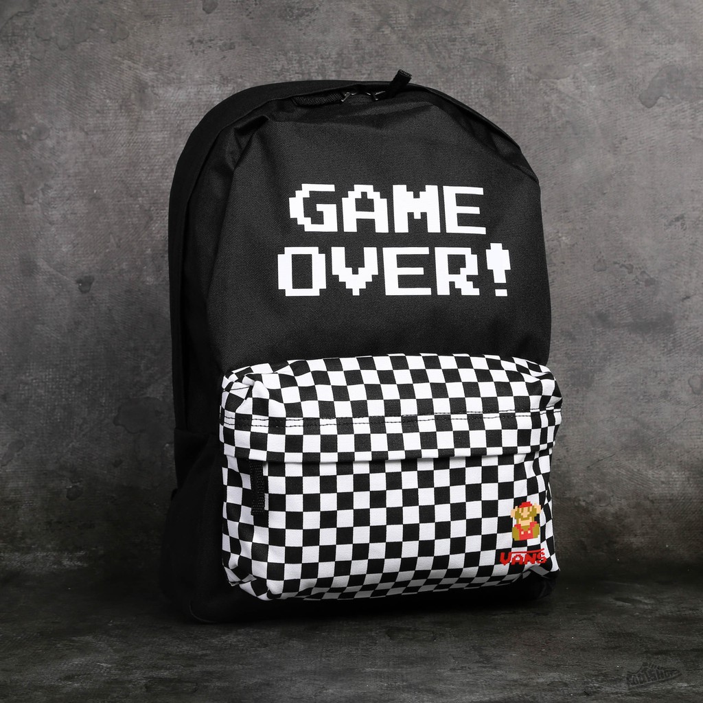 vans game over backpack