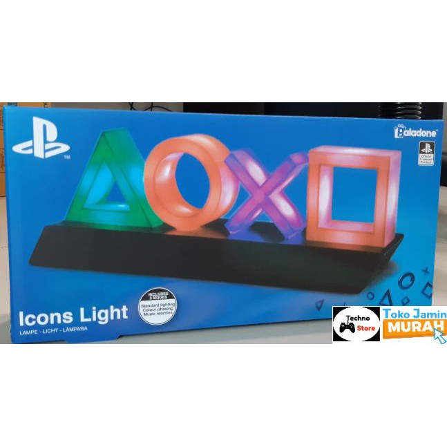 playstation icon lights