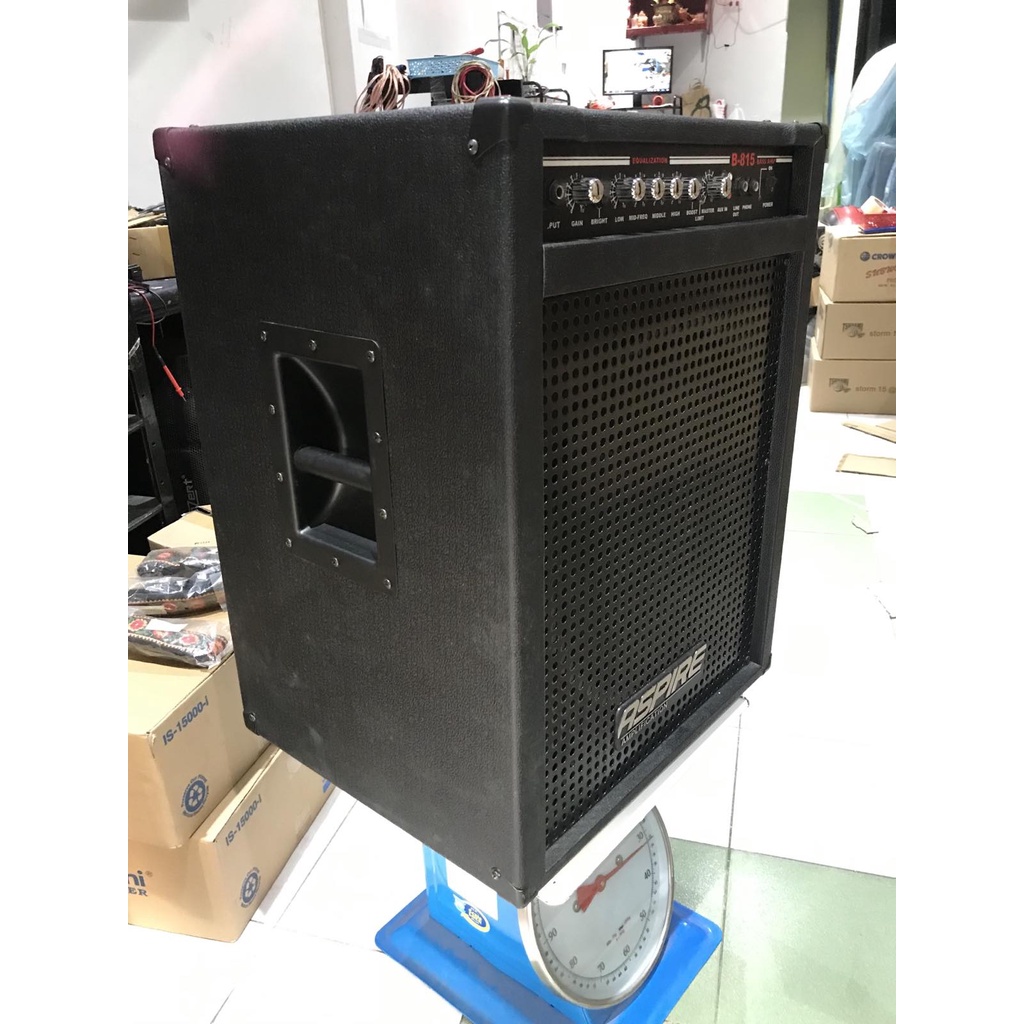 Spot goods! !Aspire Amplifier B-815 150W Peak (100RMS) Bass Guitar SN0V