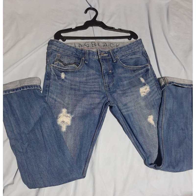 jag tattered jeans