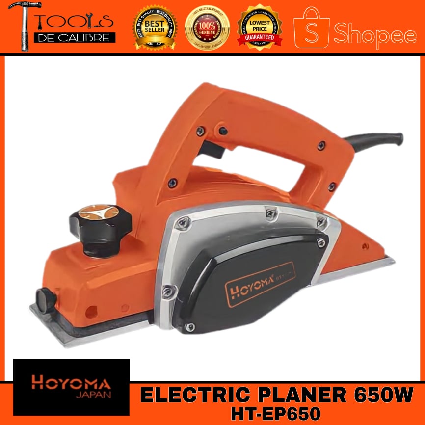 HOYOMA JAPAN Electric Wood Planer 650W (HTEP650) Shopee Philippines