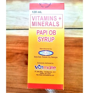 [VETKLIX] Papi OB Syrup Pre and Post Pregnancy Pet Vitamins 120ml #4