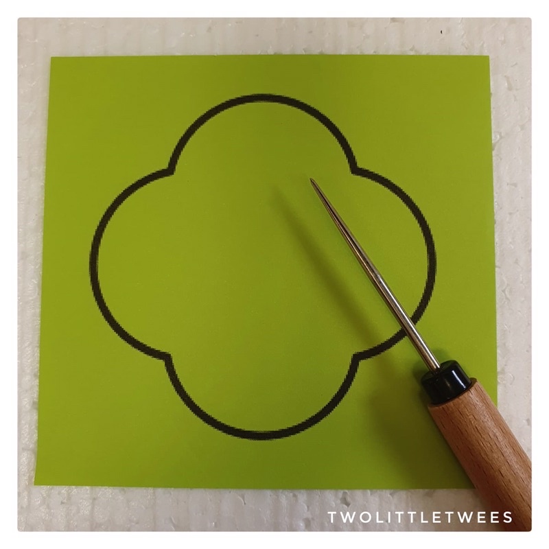 Woodhandled Puncher Montessori Pin Punching Activity Shopee